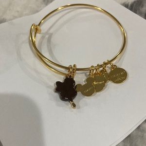 Disney Alex and ani Mickey Mouse Ears ice cream charm bracelet.